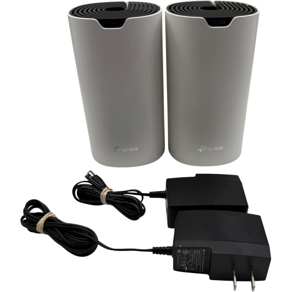 TP-Link‎ Deco S4 AC1200 Whole Home Mesh Wi-Fi System 2-Pack Tested Working